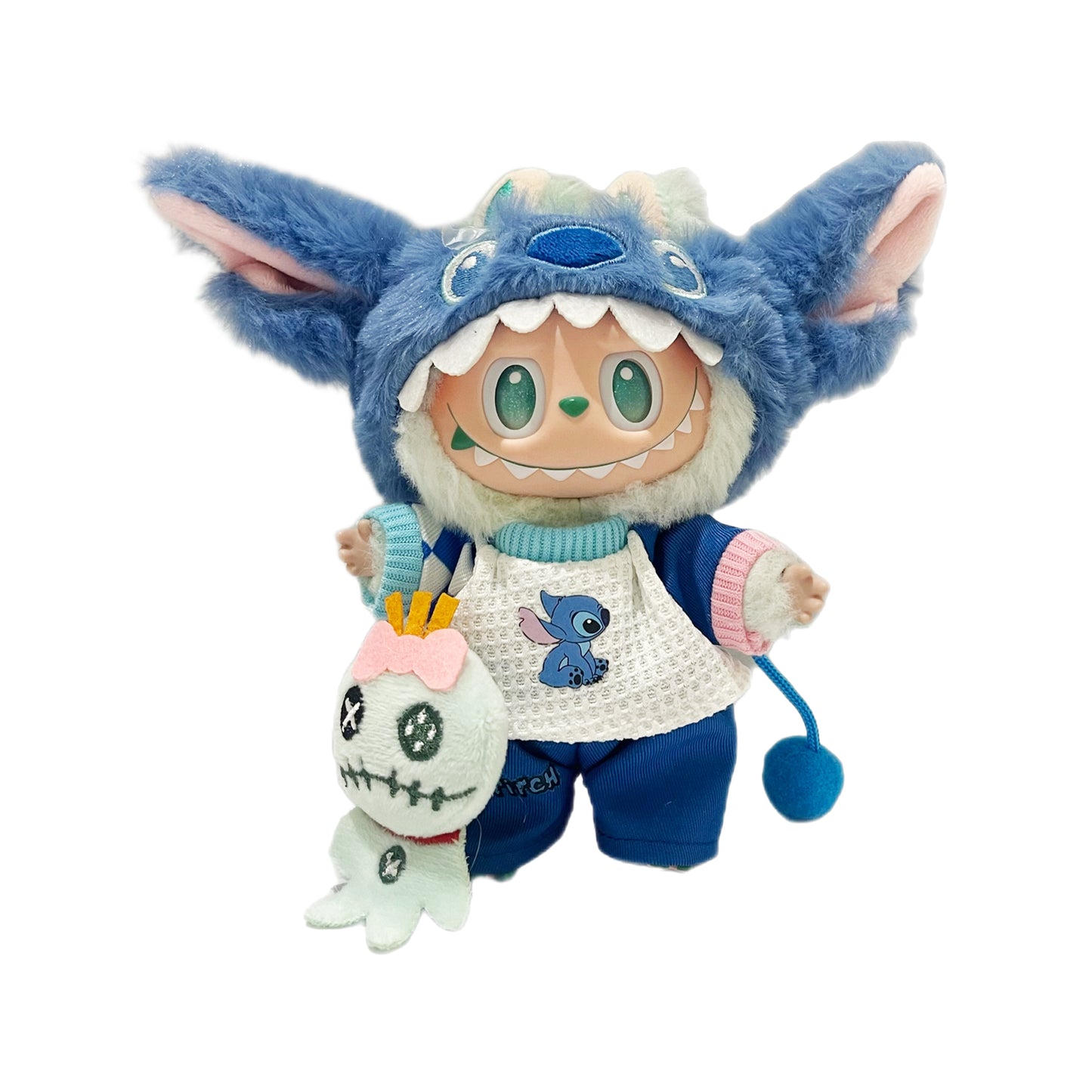 Labubu Blind Box + Stitch Outfits Set