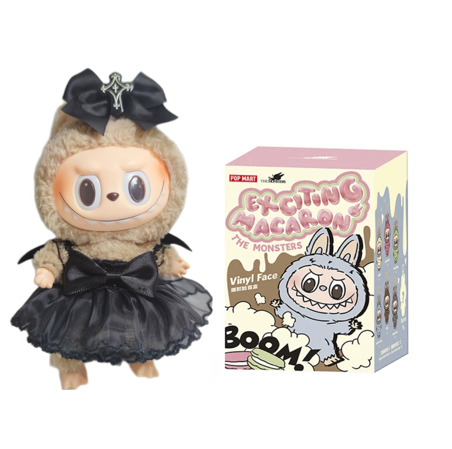 Labubu Macaron Blind Box + Labubu Black Dress Edition