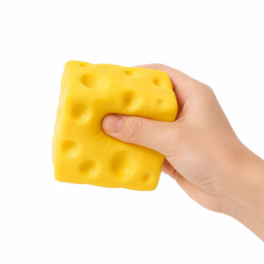 Squeeze Cheese Squishy Slow Rising Sensory Stress Toy