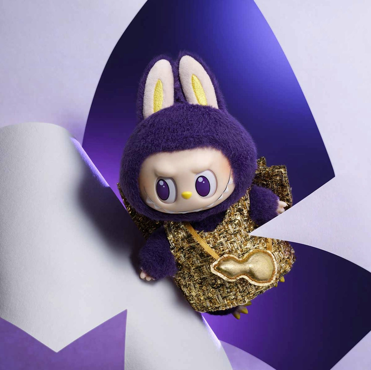 Labubu X Pronounce – Wings of Fortune Pendant