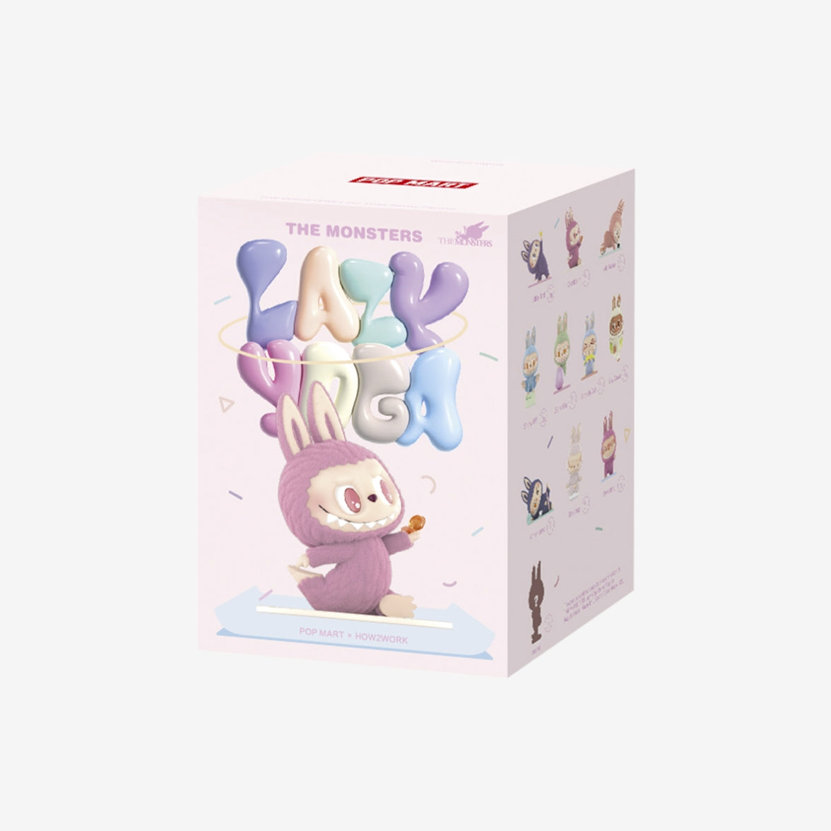 Labubu Lazy Yoga Series Figures