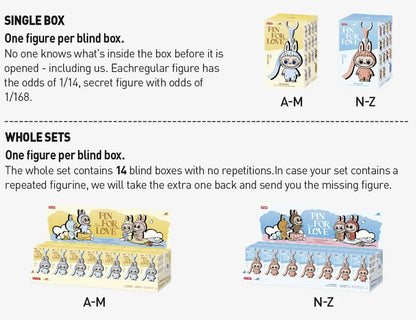 Pin For Love Series - Letter Pendant Blind Box
