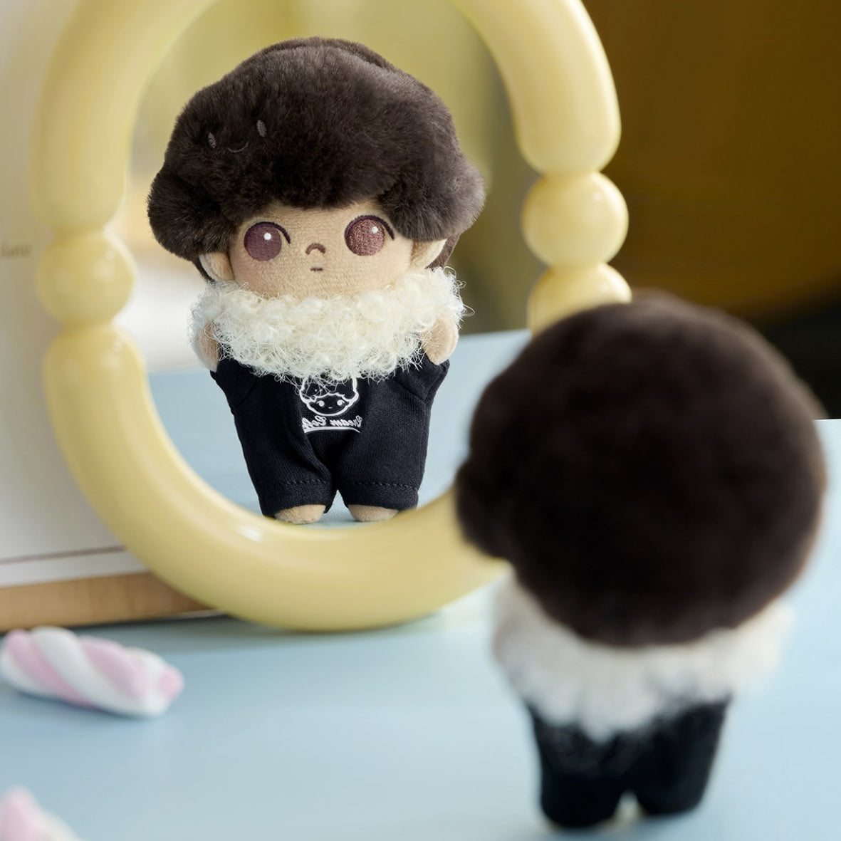 DIMOO Crush on Coffee Series-Soft-faced Plush Keychain Blind Box