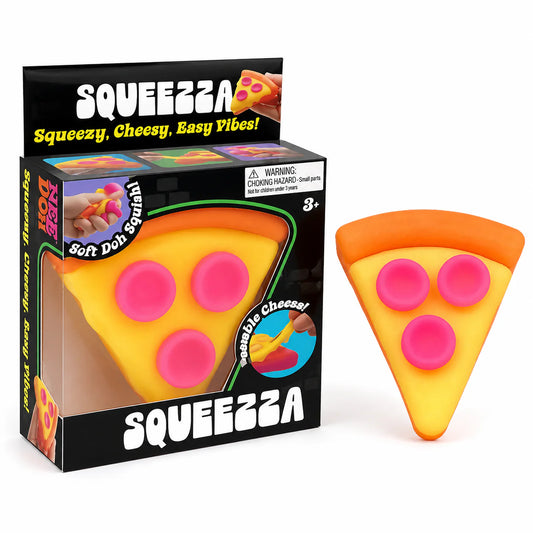Cheesy Pizza Squishy Toy Soft Sensory Stress Relief Toy
