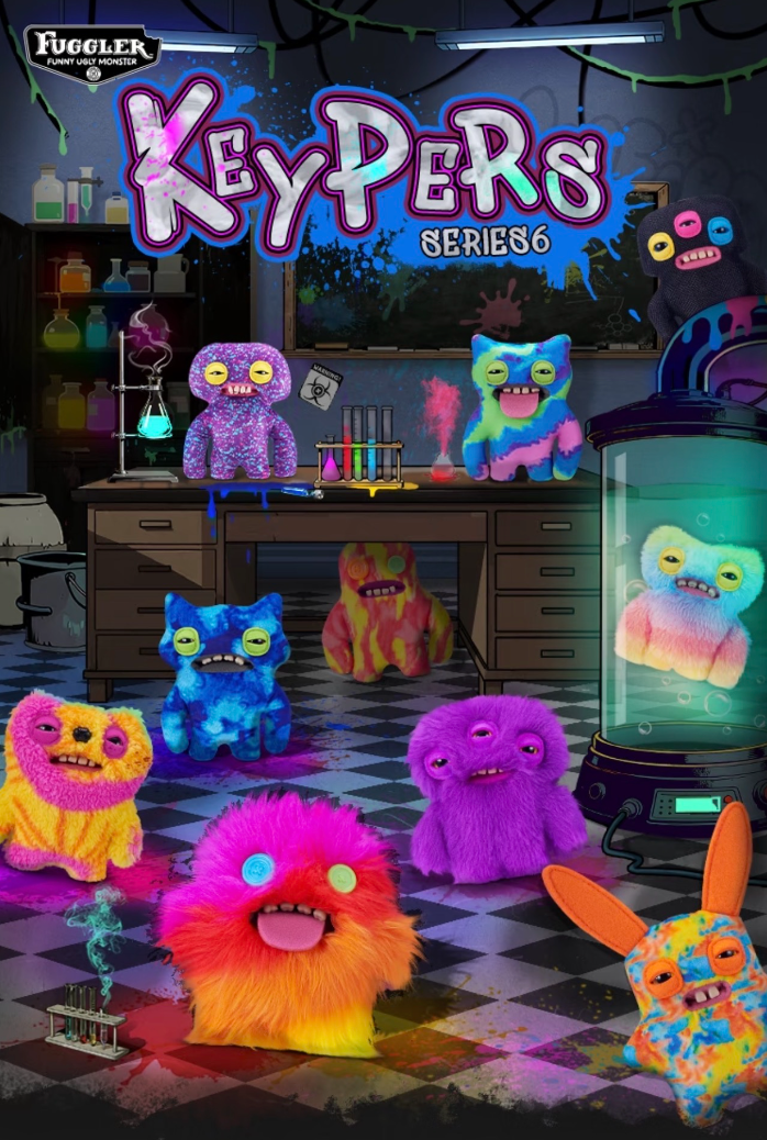 FUGGLER Keychain Series (6th Generation) Plush Blind Box