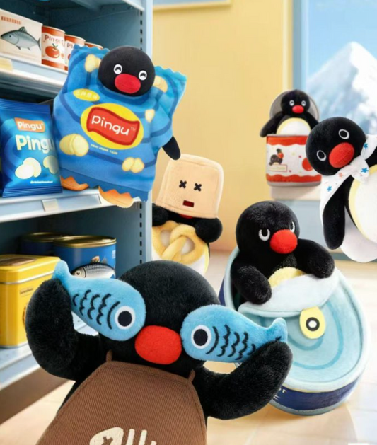 Pingu Hide & Seek Plush Keychain Blind Box