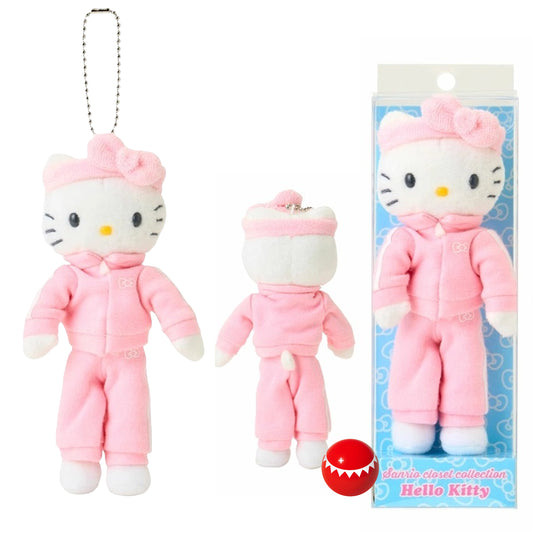 Sanrio Pink Hello Kitty Long Leg Mascot Keychain