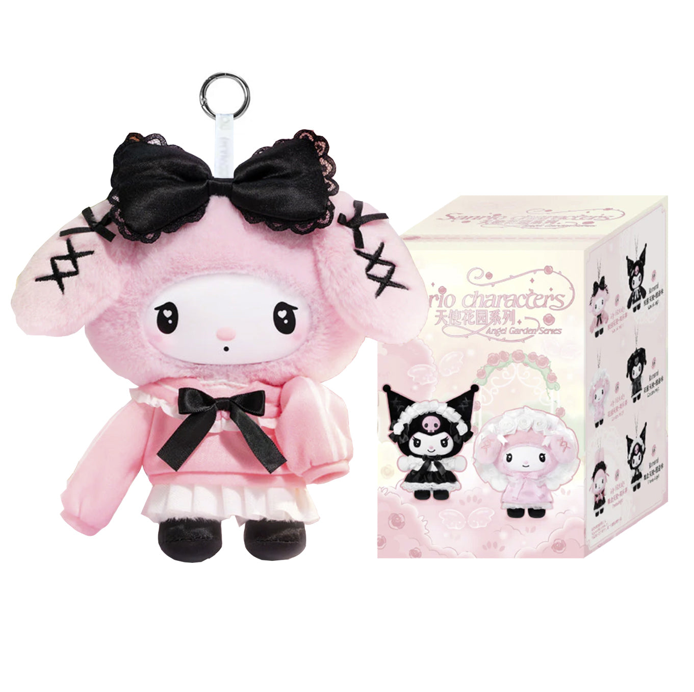 Sanrio characters Angel Garden Series Plush Pendant Blind Box