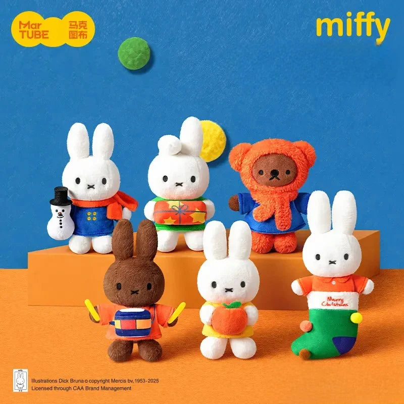 Miffy Winter Plush Keychain Blind Box