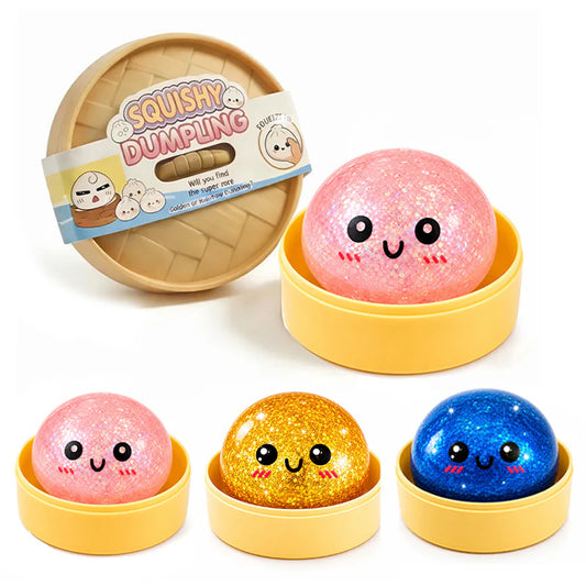 The Viral Mystery Dumpling Buns Secret Edition Sensory Squishy Squeeze Stress Relief Toy Blind Box 5cm